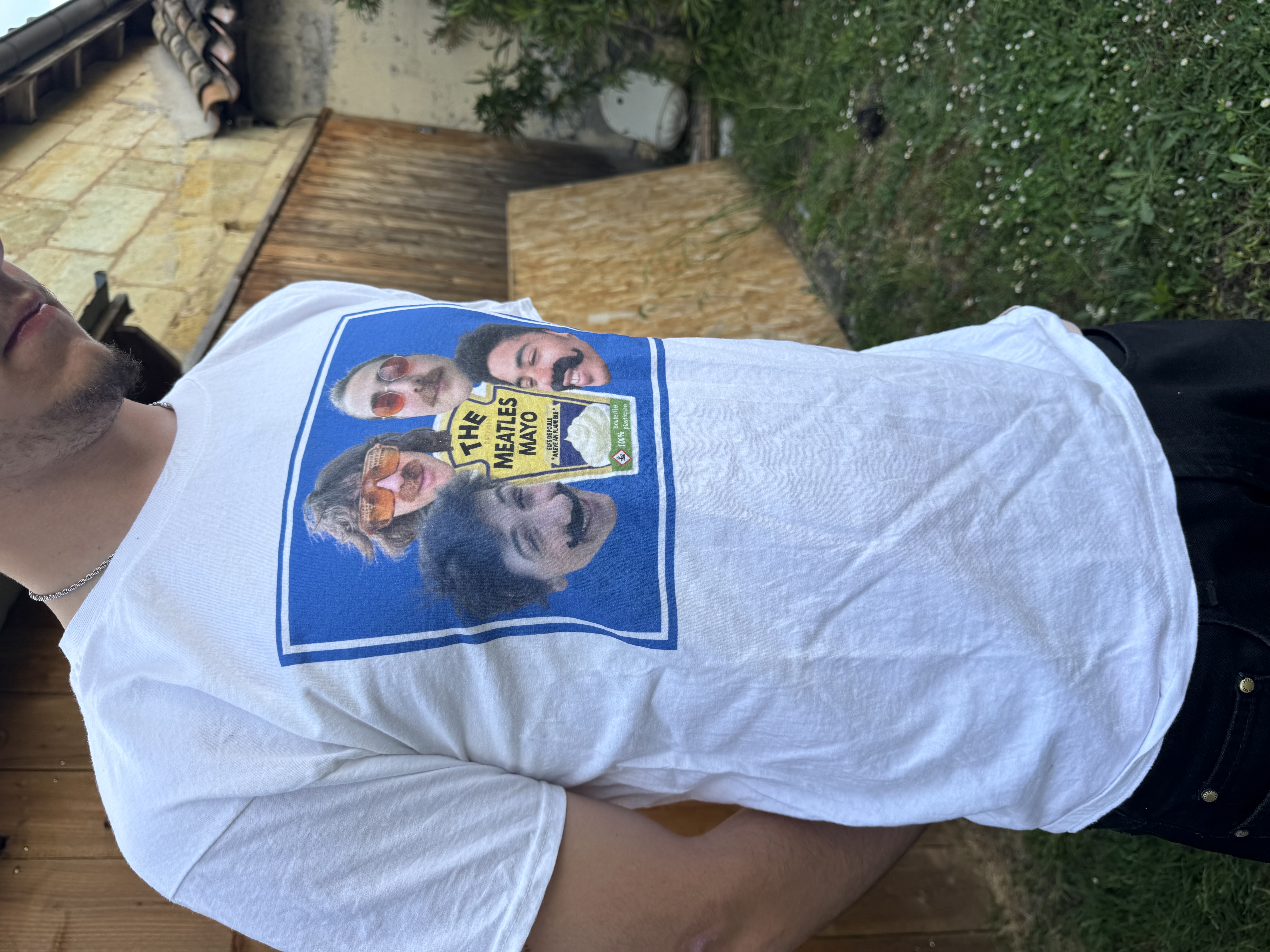 Tee-shirt porté